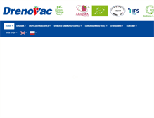 Tablet Screenshot of drenovac.co.rs